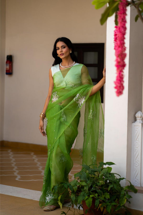 Pure Organza Saree